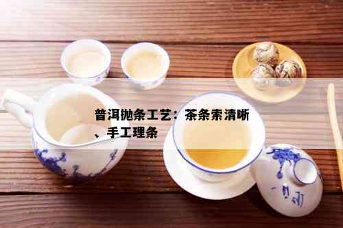 普洱抛条工艺：茶条索清晰、手工理条