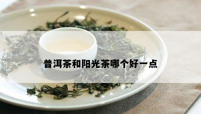 普洱茶和阳光茶哪个好一点