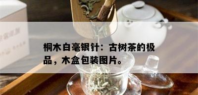 桐木白毫银针：古树茶的极品，木盒包装图片。