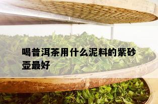 喝普洱茶用什么泥料的紫砂壶更好