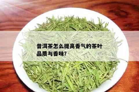 普洱茶怎么提高香气的茶叶品质与香味？