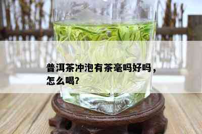 普洱茶冲泡有茶毫吗好吗，怎么喝？