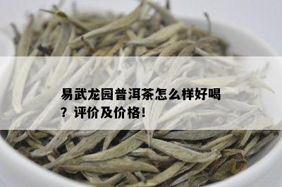 易武龙园普洱茶怎么样好喝？评价及价格！