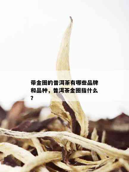 带金圈的普洱茶有哪些品牌和品种，普洱茶金圈指什么？