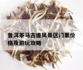 普洱茶马古道风景区门票价格及游玩攻略