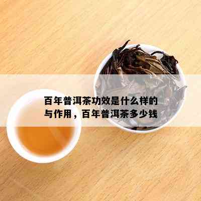 百年普洱茶功效是什么样的与作用，百年普洱茶多少钱