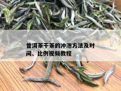 普洱茶干茶的冲泡方法及时间、比例视频教程