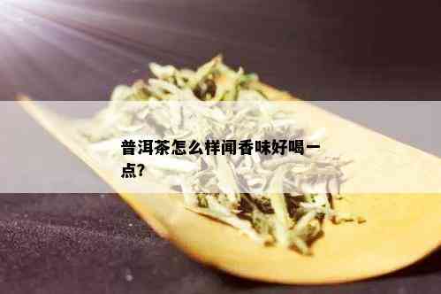 普洱茶怎么样闻香味好喝一点？