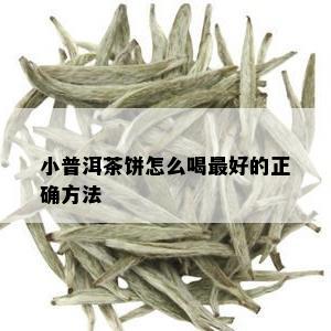 小普洱茶饼怎么喝更好的正确方法