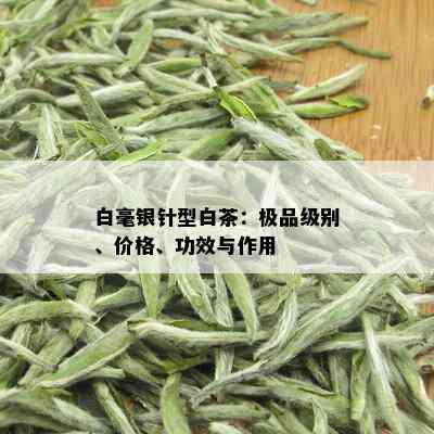 白毫银针型白茶：极品级别、价格、功效与作用