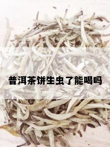 普洱茶饼生虫了能喝吗