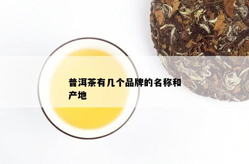 普洱茶有几个品牌的名称和产地