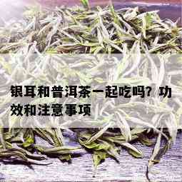 银耳和普洱茶一起吃吗？功效和注意事项