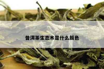 普洱茶生态木是什么颜色