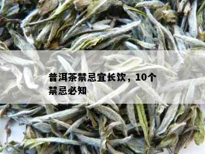 普洱茶禁忌宜长饮，10个禁忌必知