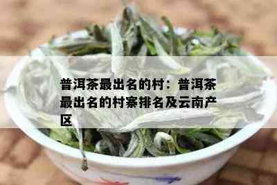 普洱茶最出名的村：普洱茶最出名的村寨排名及云南产区