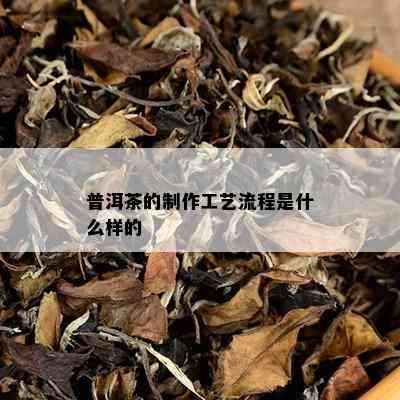 普洱茶的制作工艺流程是什么样的