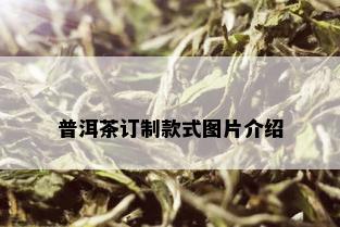 普洱茶订制款式图片介绍