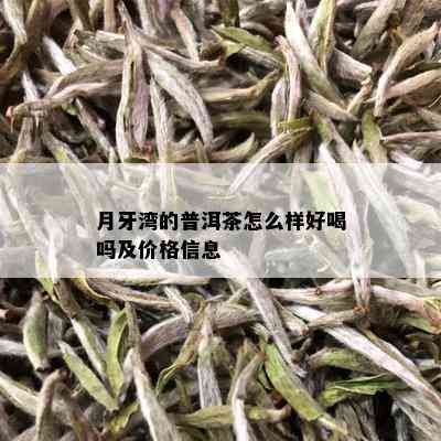 月牙湾的普洱茶怎么样好喝吗及价格信息