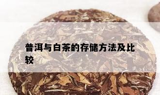 普洱与白茶的存储方法及比较