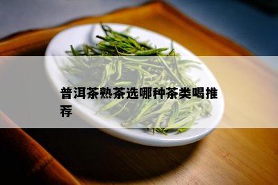 普洱茶熟茶选哪种茶类喝推荐