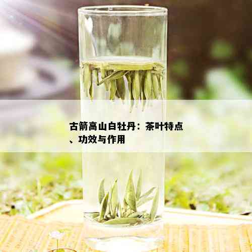 古箭高山白牡丹：茶叶特点、功效与作用