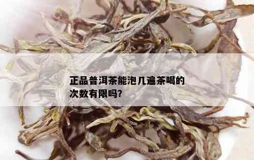 正品普洱茶能泡几遍茶喝的次数有限吗？