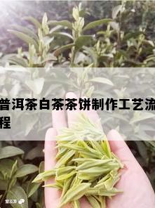 普洱茶白茶茶饼制作工艺流程