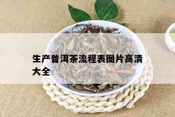 生产普洱茶流程表图片高清大全