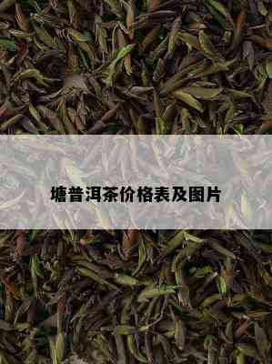 塘普洱茶价格表及图片