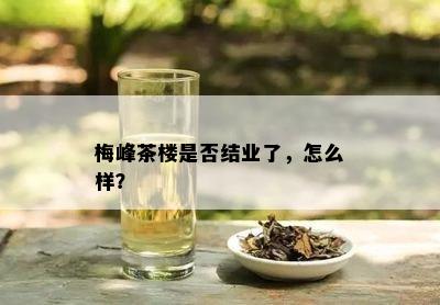 梅峰茶楼是否结业了，怎么样？