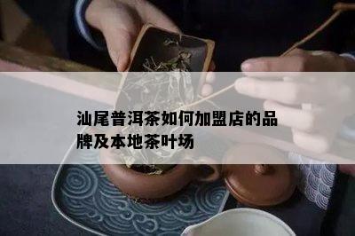 汕尾普洱茶如何加盟店的品牌及本地茶叶场