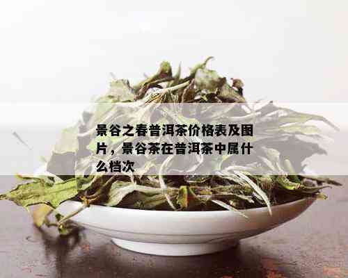 景谷之春普洱茶价格表及图片，景谷茶在普洱茶中属什么档次