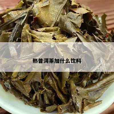 熟普洱茶加什么饮料