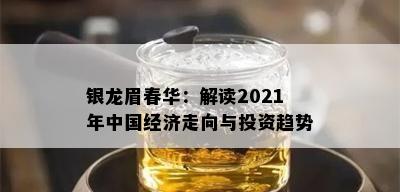 银龙眉春华：解读2021年中国经济走向与投资趋势