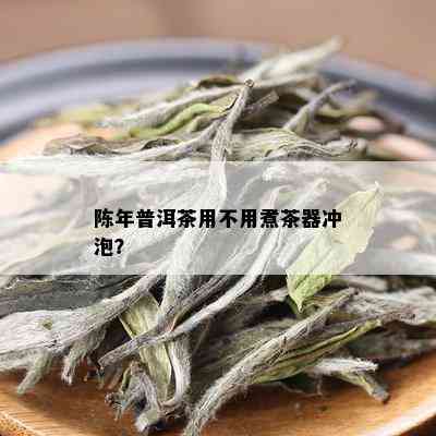 陈年普洱茶用不用煮茶器冲泡？