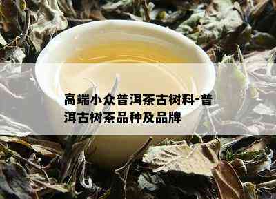 高端小众普洱茶古树料-普洱古树茶品种及品牌