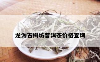 龙源古树坊普洱茶价格查询