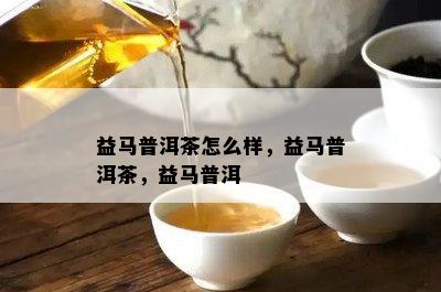 益马普洱茶怎么样，益马普洱茶，益马普洱