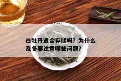 白牡丹适合存储吗？为什么及冬要注意哪些问题？