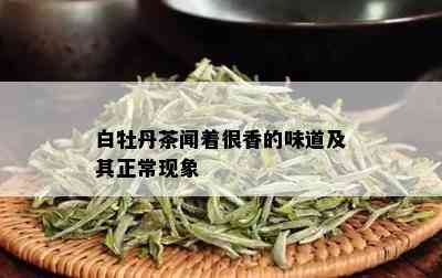 白牡丹茶闻着很香的味道及其正常现象