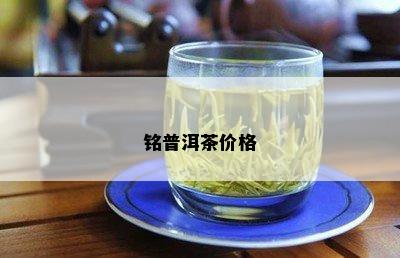 铭普洱茶价格