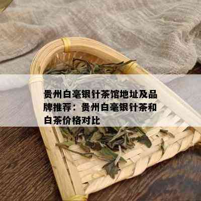 贵州白毫银针茶馆地址及品牌推荐：贵州白毫银针茶和白茶价格对比