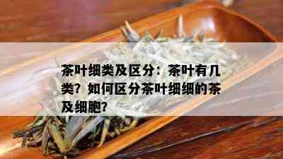 茶叶细类及区分：茶叶有几类？如何区分茶叶细细的茶及细胞？