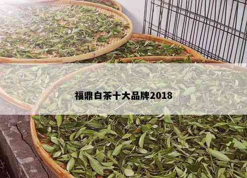 福鼎白茶十大品牌2018