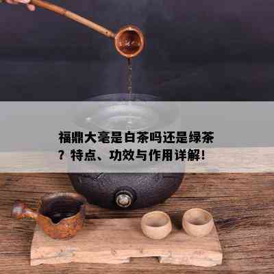 福鼎大毫是白茶吗还是绿茶？特点、功效与作用详解！