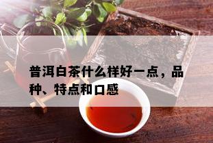 普洱白茶什么样好一点，品种、特点和口感