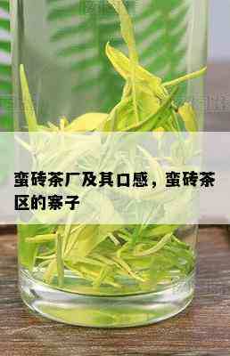 蛮砖茶厂及其口感，蛮砖茶区的寨子