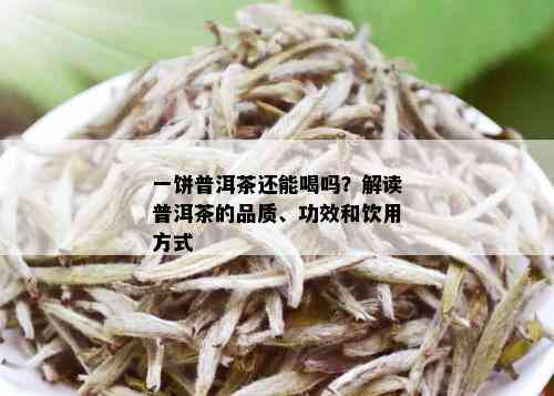 一饼普洱茶还能喝吗？解读普洱茶的品质、功效和饮用方式