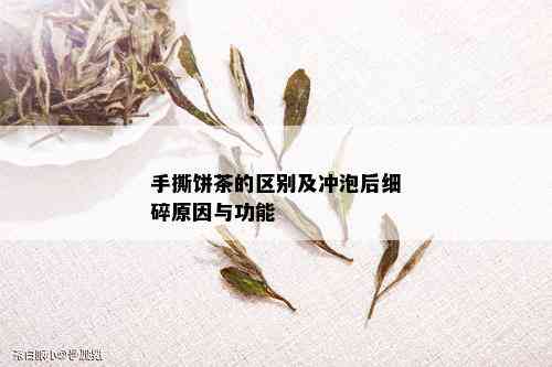 手撕饼茶的区别及冲泡后细碎原因与功能